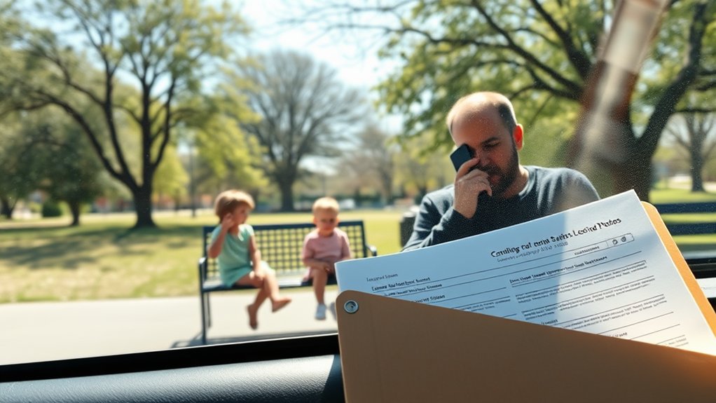 custody case investigation signs