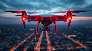 drone surveillance enhances security