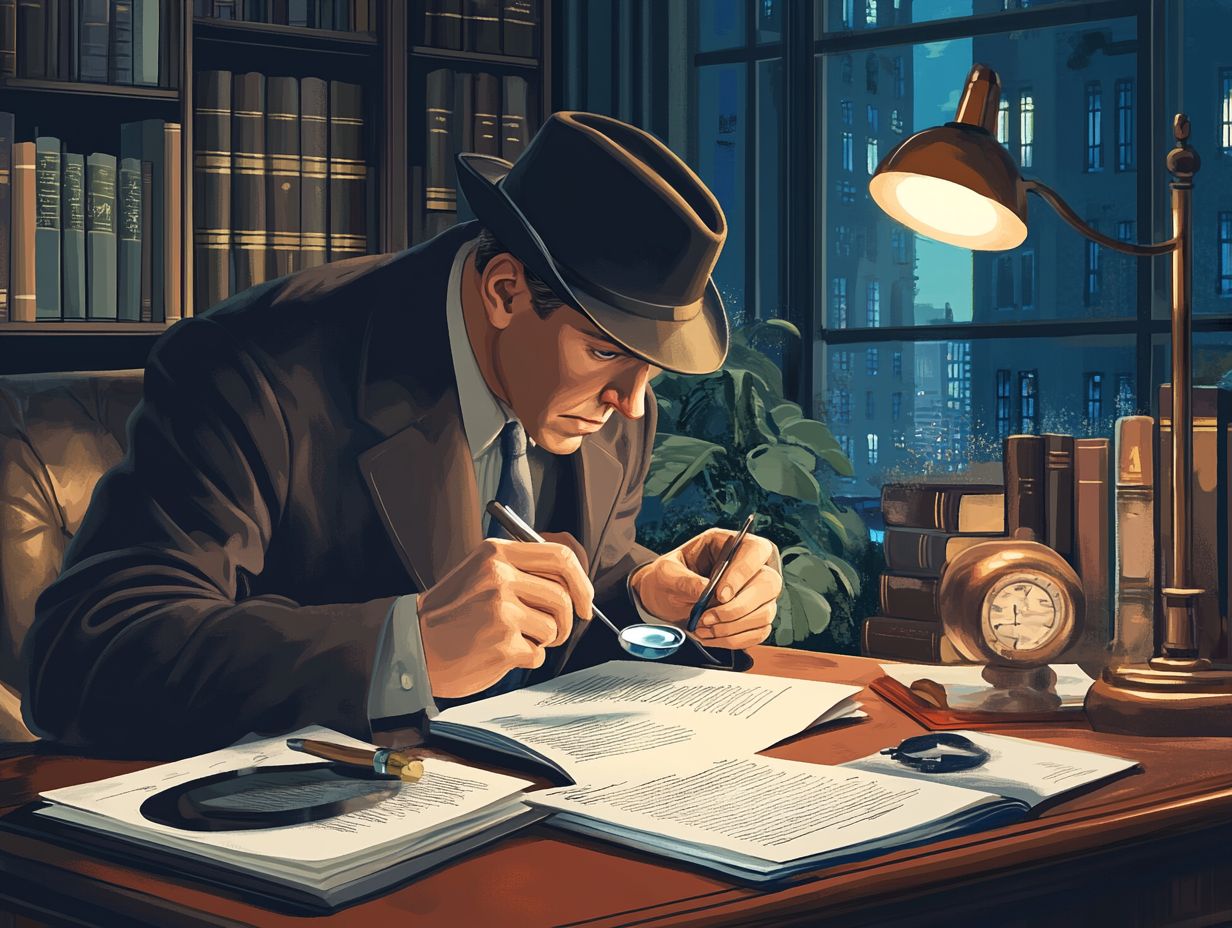 Illustration of ethical practices in private investigation