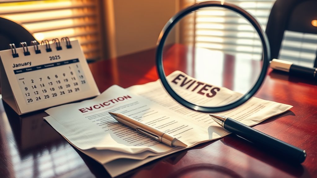 eviction notices legal guidelines