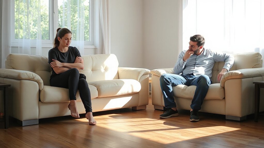 posture changes during questioning