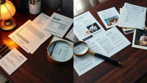 prenuptial financial and background check