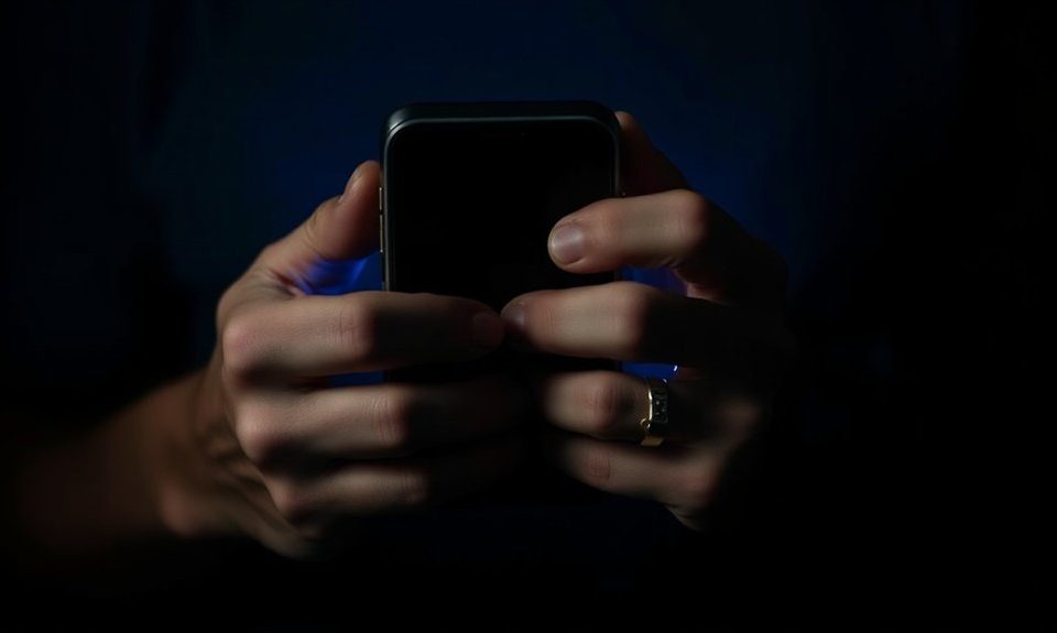 secretive phone usage signs