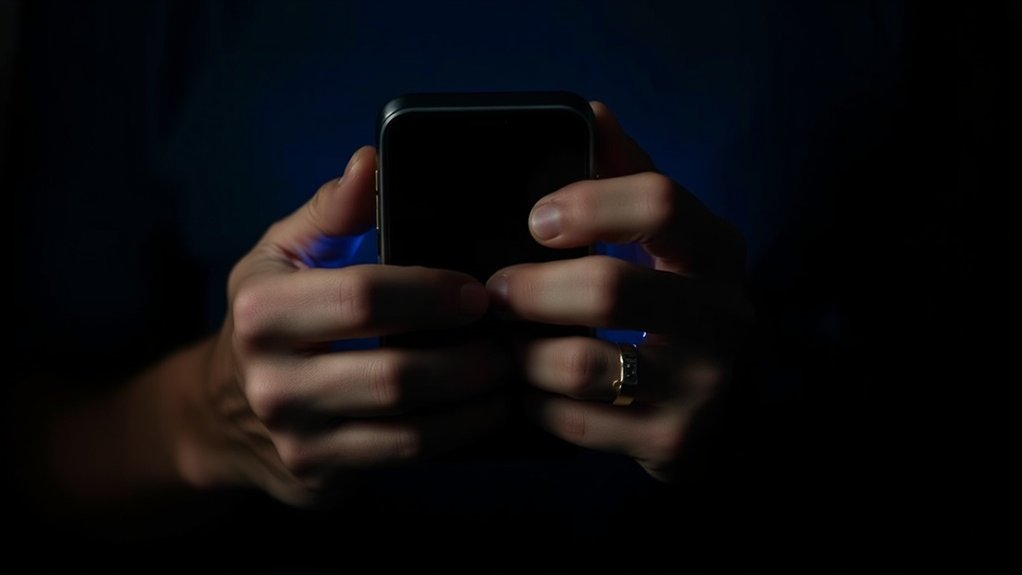 secretive phone usage signs