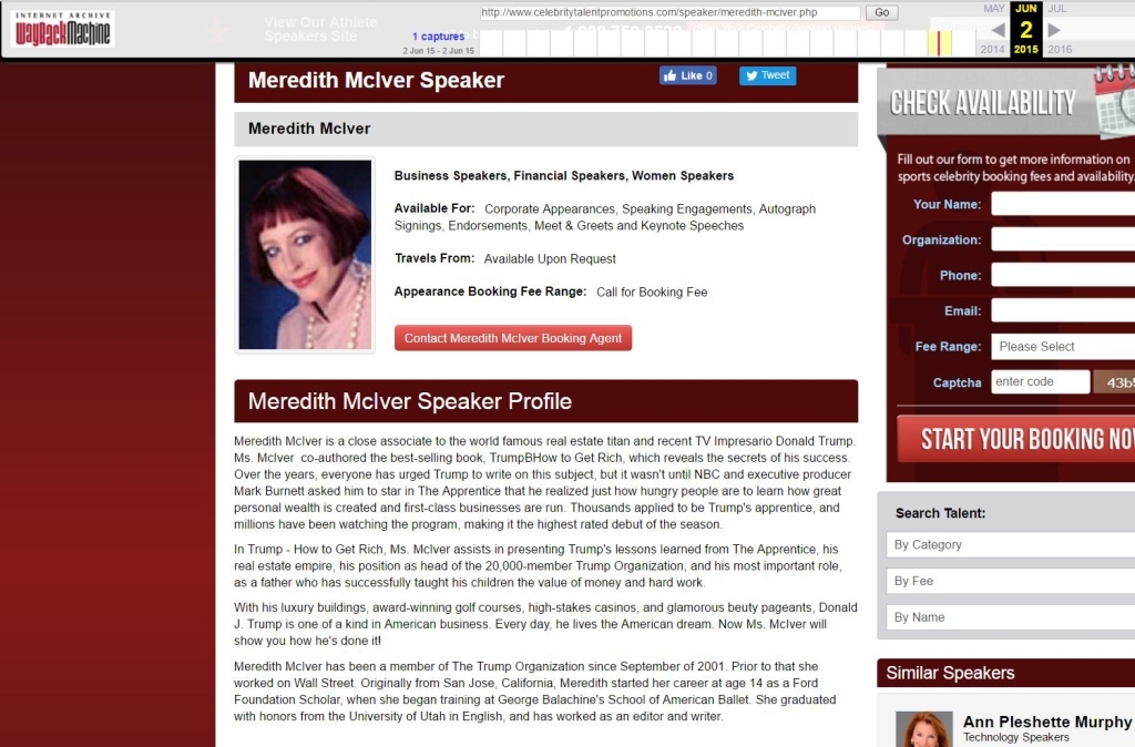 Archived 2013 McIver Profile